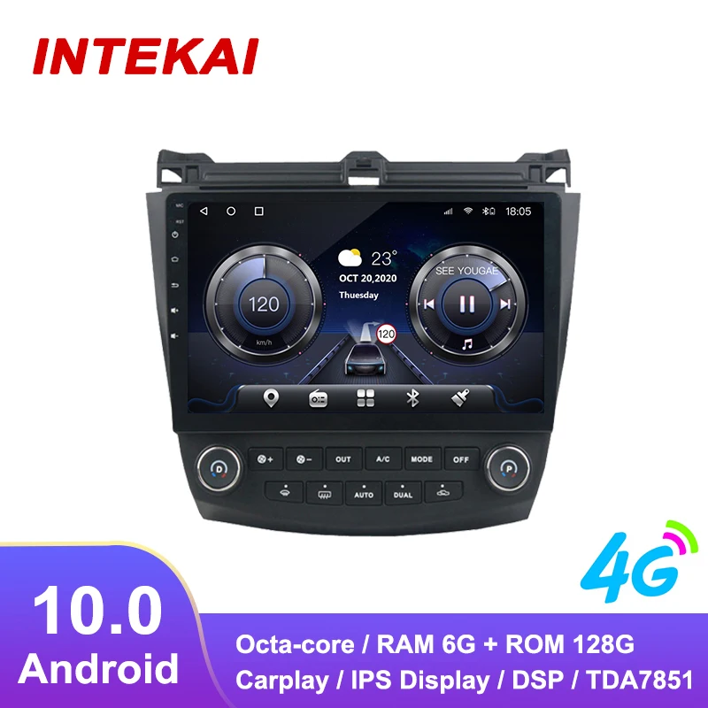 Автомагнитола 10 1 дюймов Android 0 GPS-навигация Авторадио мультимедийный плеер для Honda