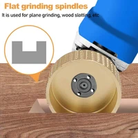 16mm bore woodworking grinding wheel rotary disc sanding high quality wood carving tool abrasive disc tools for angle grinder
