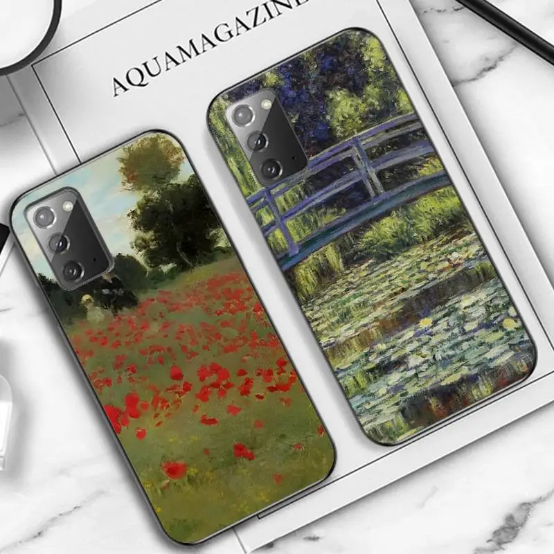 

Mona's garden Phone Case for Samsung Note 5 7 8 9 10 20 pro plus lite ultra A21 12 72