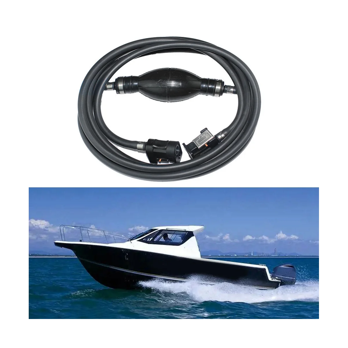 Топливный Шланг для лодочного двигателя соединители в сборе 61J-24306-02 подвесного