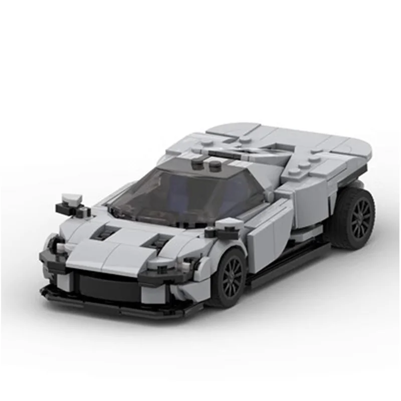 MOC блоки Совместимые с LEGOs Ferraris SP3 модели автомобиля монтажный блок игрушки
