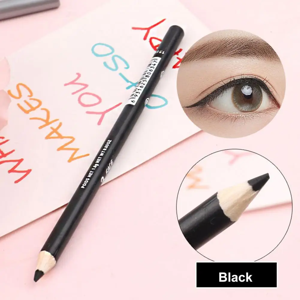 

Makeup Eyeliner Eyebrow Pencil Delicate Texture Professional Portable Eye Liner Draw Pen for Novice Cosmetic Beauty Makeup Tool