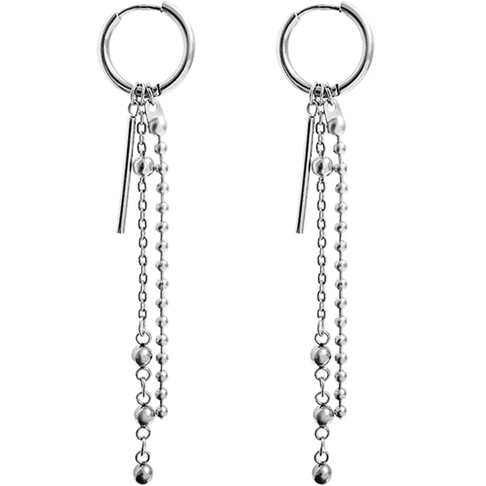 1 пара мужские серьги в стиле K-POP |