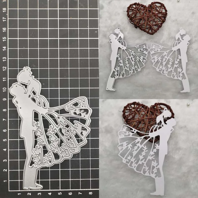 Металлические штампы для мужчин и женщин трафарет альбом вырезок бумажная карта