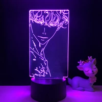 anime dear door cain 3d lamp for bedroom decoration nightlight brithday gift manga room desk led light cain dear door