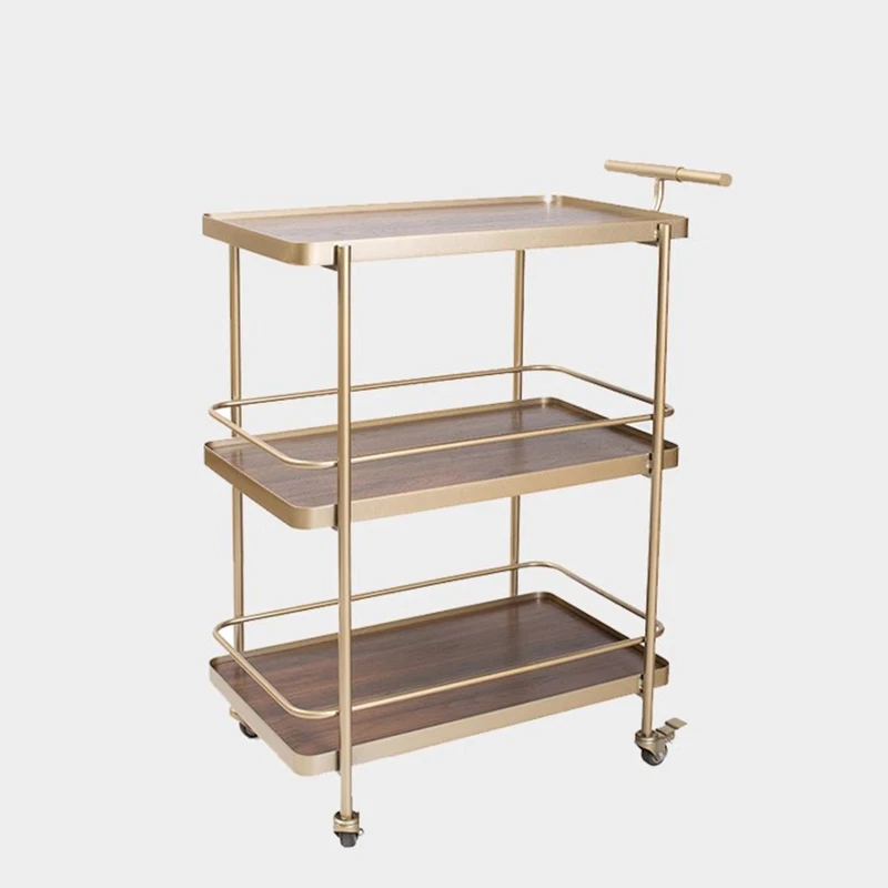 

Rolling Cart Trolley Food Truck Hotel Utility Bar Cart Trolley Cabinets Storage Restaurant Archivadores Dining Room Sets