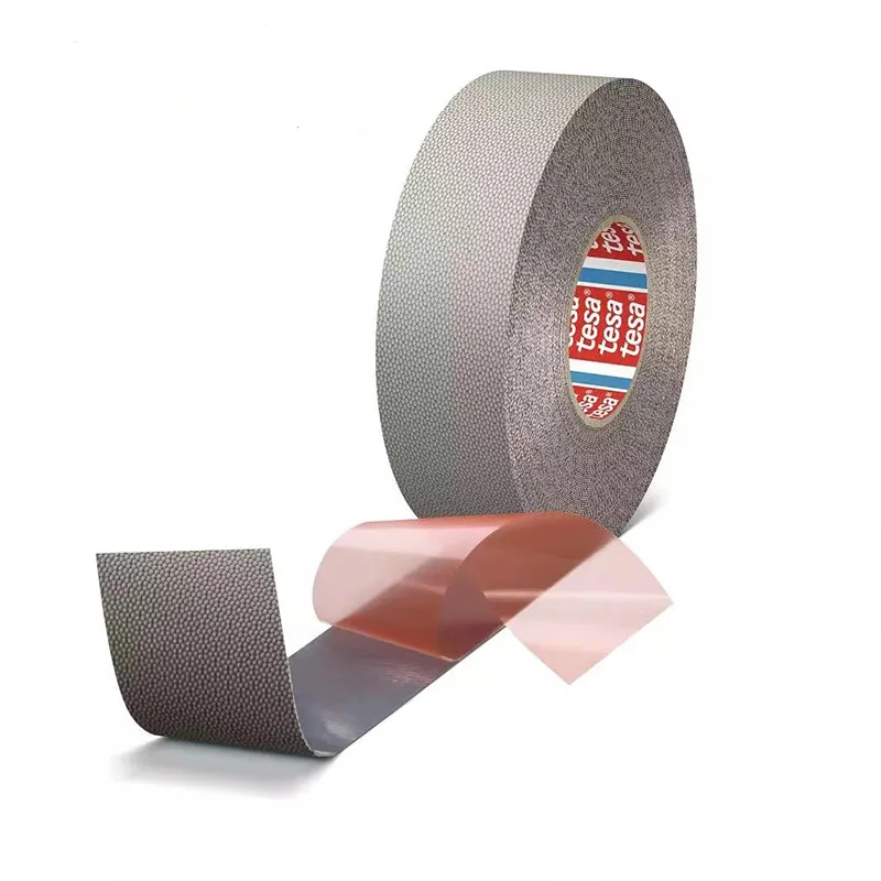 

Tesa 4863 износостойкая Нескользящая лента Двусторонняя лента с силиконовым покрытием роликовая оберточная лента с рельефной поверхностью