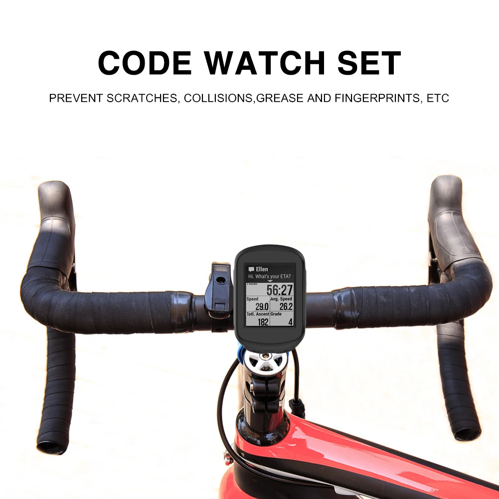 Силиконовая крышка для измерителя скорости велосипеда портативные пылезащитные