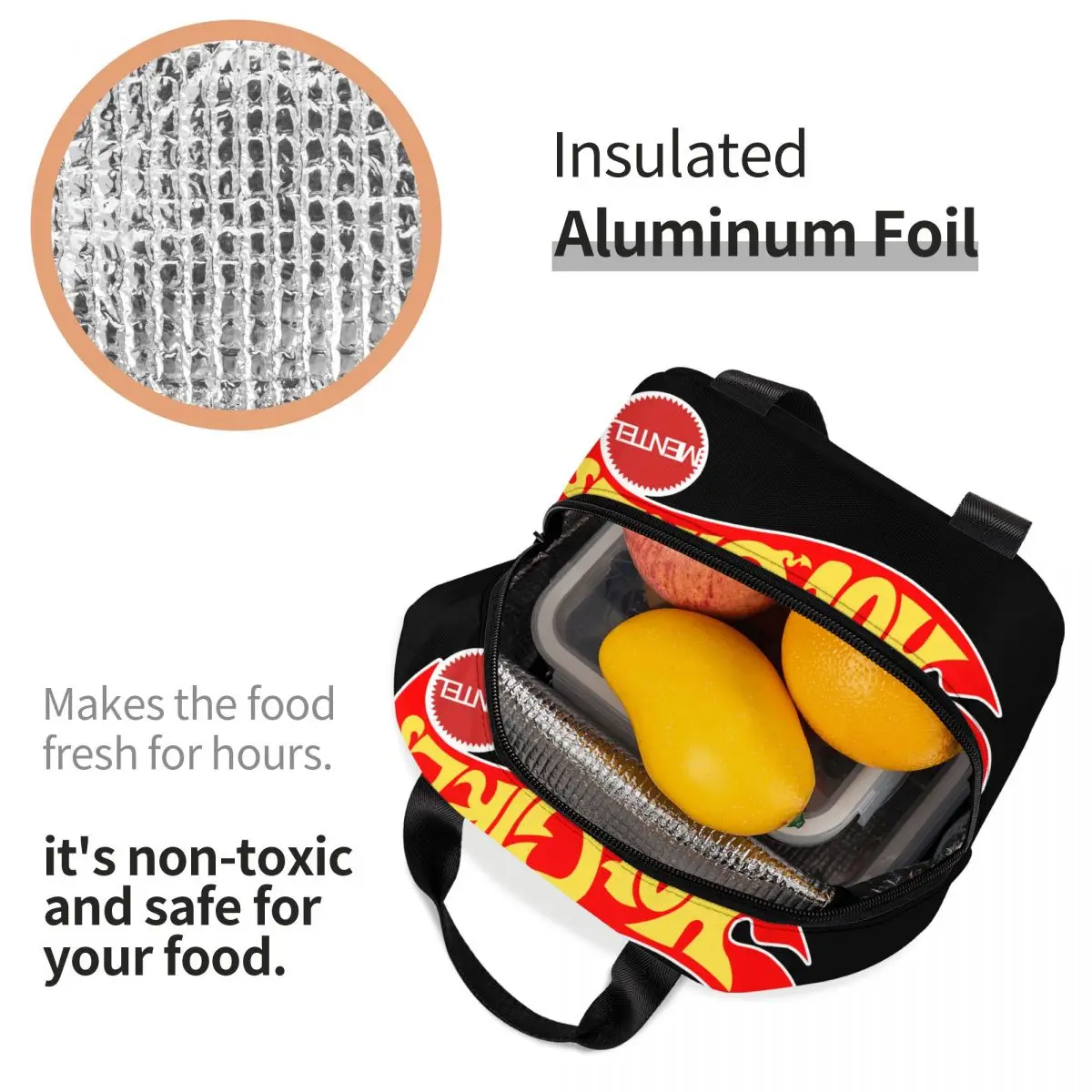 Изготовленная на заказ модель логотипа Hot Wheels изолированная сумка для обеда