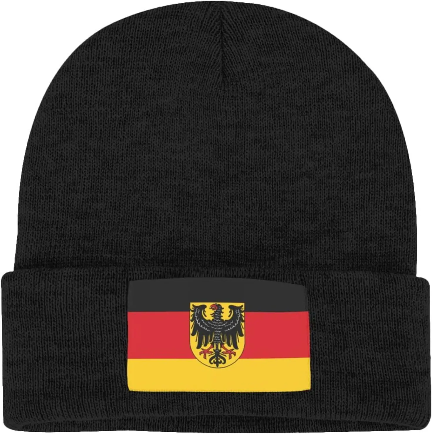 Трикотажная Шапка-бини с немецким флагом для мужчин и женщин