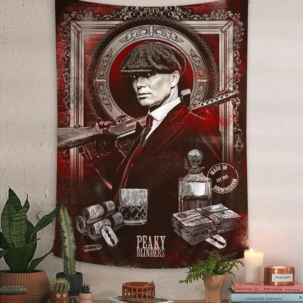 Настенный Гобелен Peaky Blinders с принтом для ТВ-шоу подвесной Таро в стиле хиппи