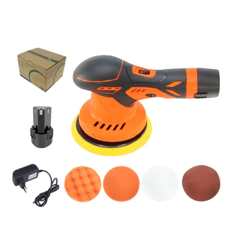 Беспроводная буферная полировальная машина 6-дюймовая портативная с 6