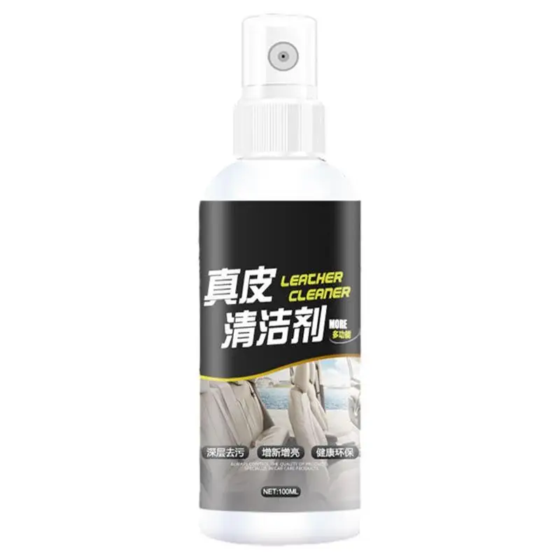 

Car Leather Cleaner Spray Leather Cleaner For Car Interiors Sprayable Leather Cleaner Fit For Furniture Boots And Natural