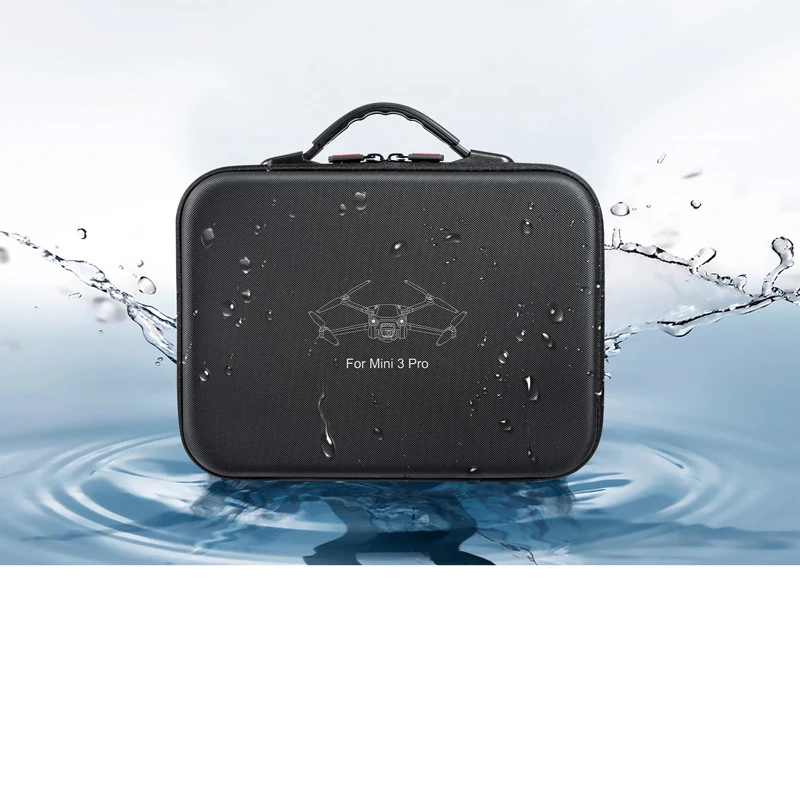 DJI Mini 3 Pro Portable Shoulder Bag PU Carrying Case for DJI Mini 3 Drone Handbag RC Remote Controller Accessories Storage Bag