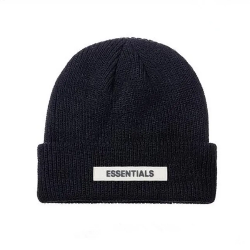

Essentials Winter Hats for Unisex New Beanies Knitted Solid Cute Hat Lady Autumn Female Beanie Caps Warmer Bonnet Men Casual Cap