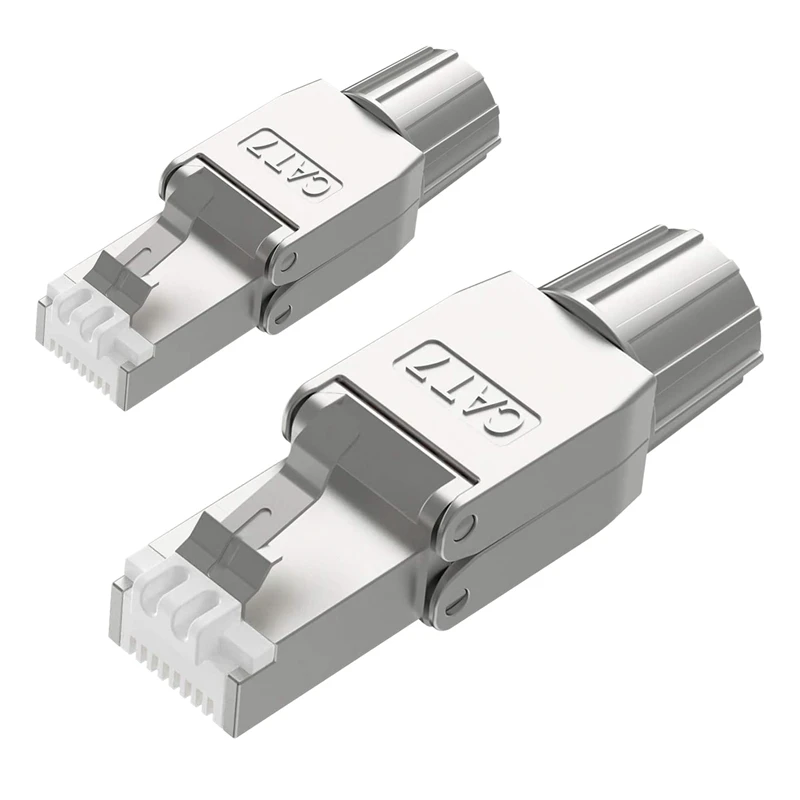 

2 шт., модульные сетевые разъемы RJ45 CAT7