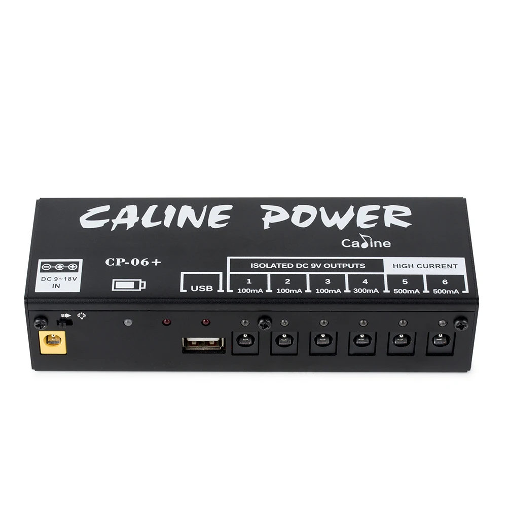Caline CP-06+ Гитарная педаль Power 6 независимые выходы защита от помех шум эффектов для