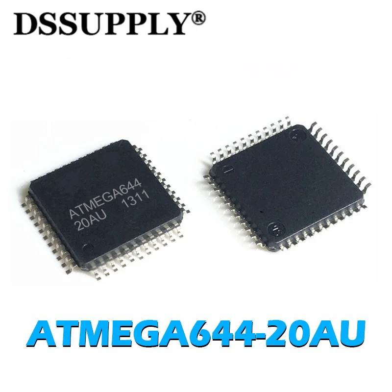 

5PCS New Original ATMEGA644 ATMEGA644-20AU TQFP-44 MCU ATMEGA644-20AUR Microcontroller Memory Chip Electronic Parts