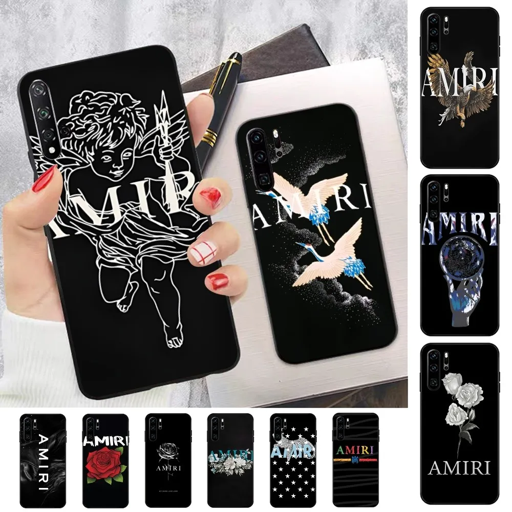 A-Amiri Phone Case For Huawei P 8 9 10 20 30 40 50 Pro Lite Psmart Honor 70 Mate 20lite