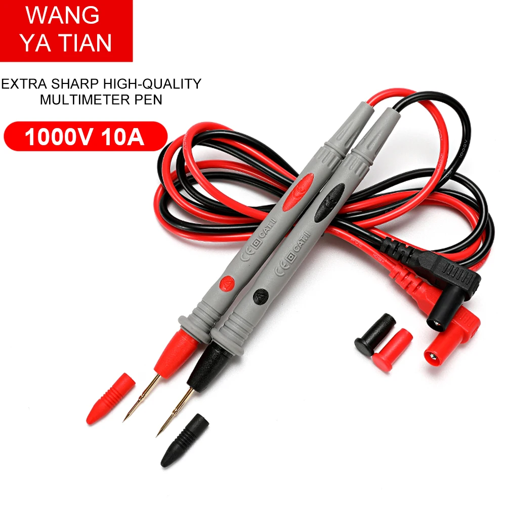

1000V 20A Tip Multimeter Test Probe with Solder Station/Lead Solder Station Combo for Digital Multimeters such as Fluke Testers