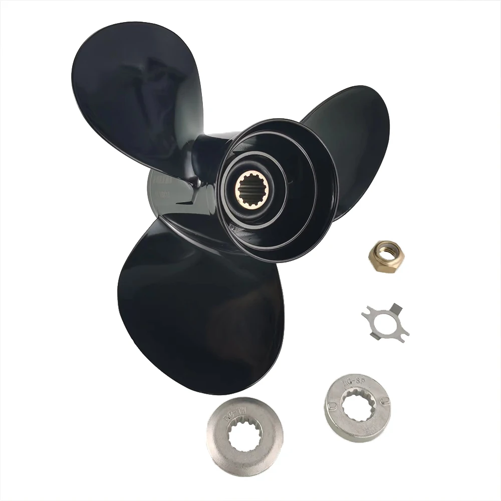 Xspeed Propeller 10 1/2*13 Fit Mercury Outboard Engines 25-70HP Motor Aluminum Alloy Screw 3 Blade 13 Tooth Spline 48-816704A45 enlarge