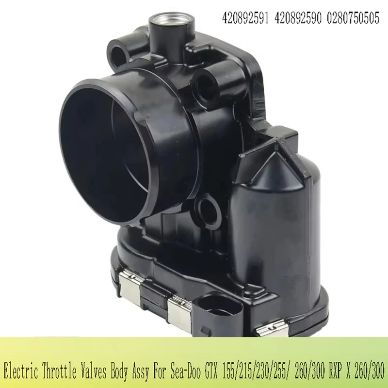 Фото 420892591 Electric Throttle Valves Body Assy For Sea-Doo GTX 155/215/230/255/ 260/300 RXP X 260/300 420892590 0280750505 №1