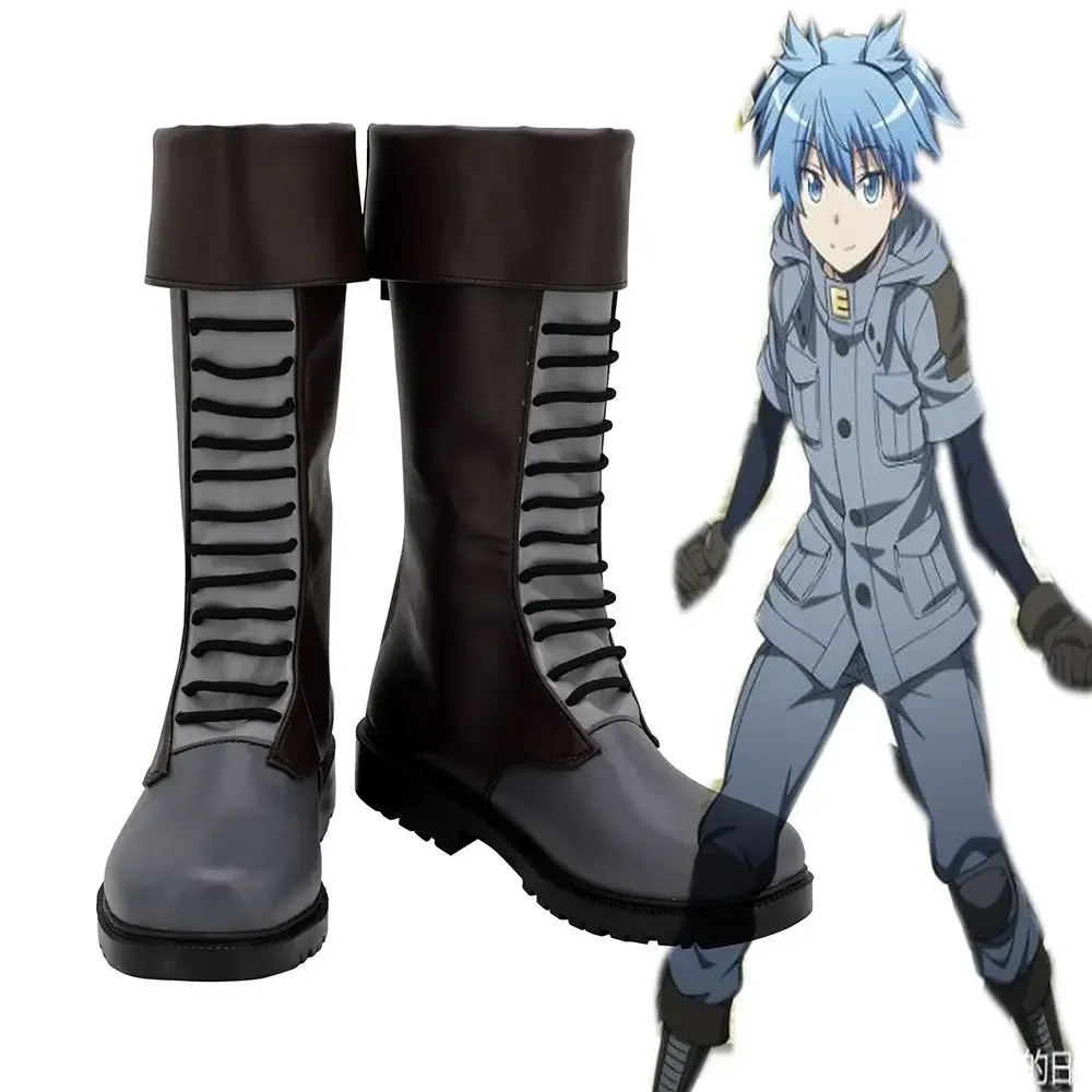 Класс убийц 3-е Nagisa Shiota Kaede Kayano косплей сапоги кожаная обувь на заказ любой размер