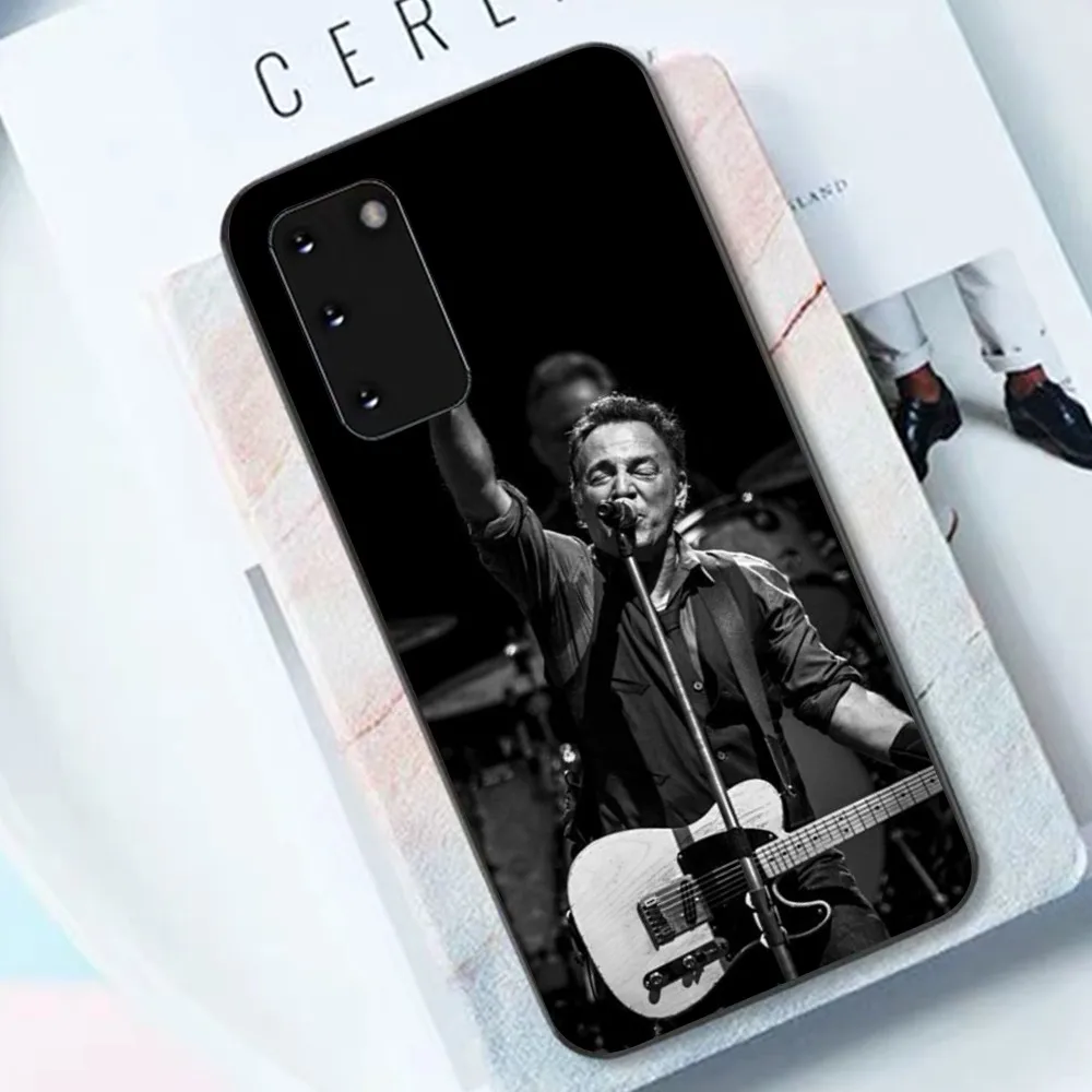 Bruce Springsteen Guitar Phone Case For Samsung S 9 10 20 21 22 23 30 24 Plus Lite Ultra FE S10lite Fundas