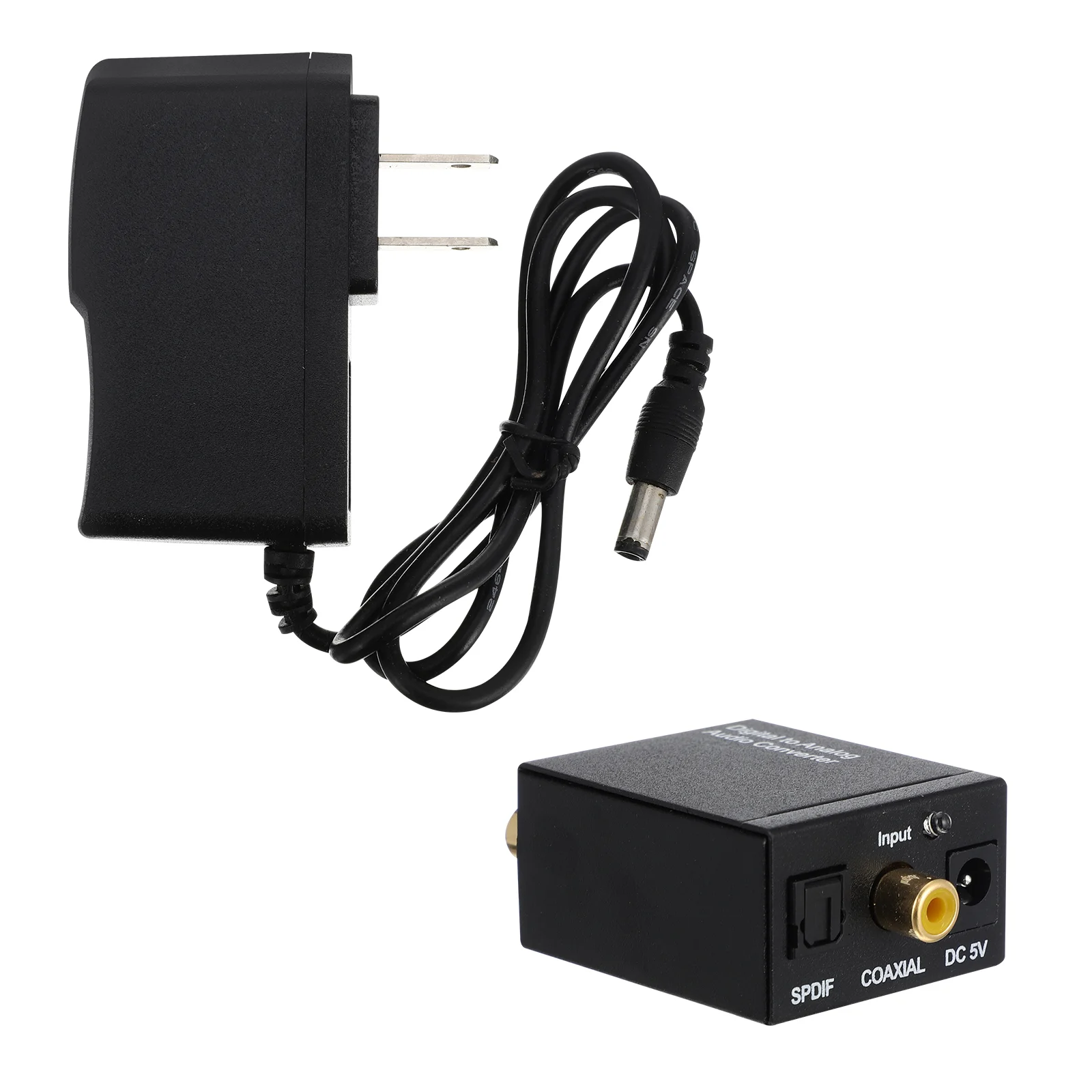 

1 PC Coaxial Digital to Converter Adapter for Loudspeaker Game Console