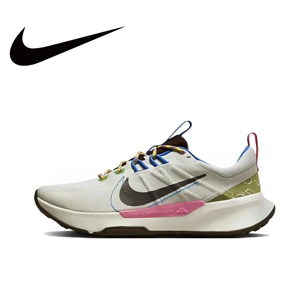 Мужские повседневные кроссовки Nike Original JUNIPER TRAIL 2 легкие дышащие белого и желтого