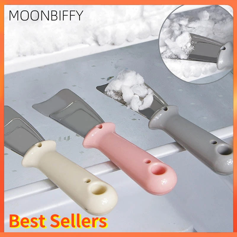 

KitchenFreezer Ice Scraper Deicing Tool Clean Gadget Portable Useful Fridge Accessories Defrosting Shovel Stainless Steel Cocina