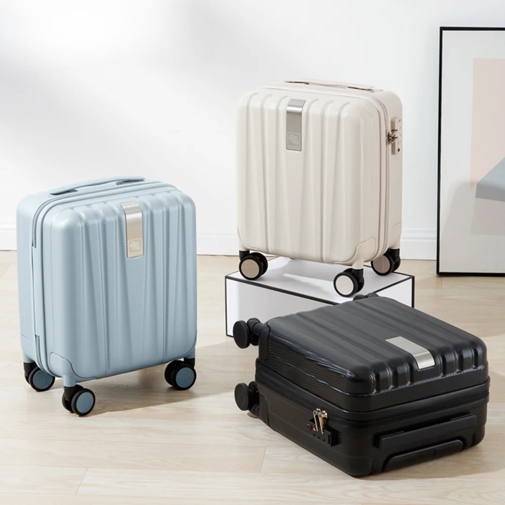 Мини-чемодан сумки на колесиках дорожный винтажный чемодан для багажа ПК спиннер