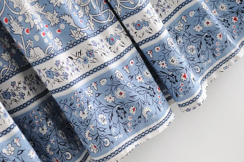 Женская мини-юбка с цветочным принтом Boho Queens