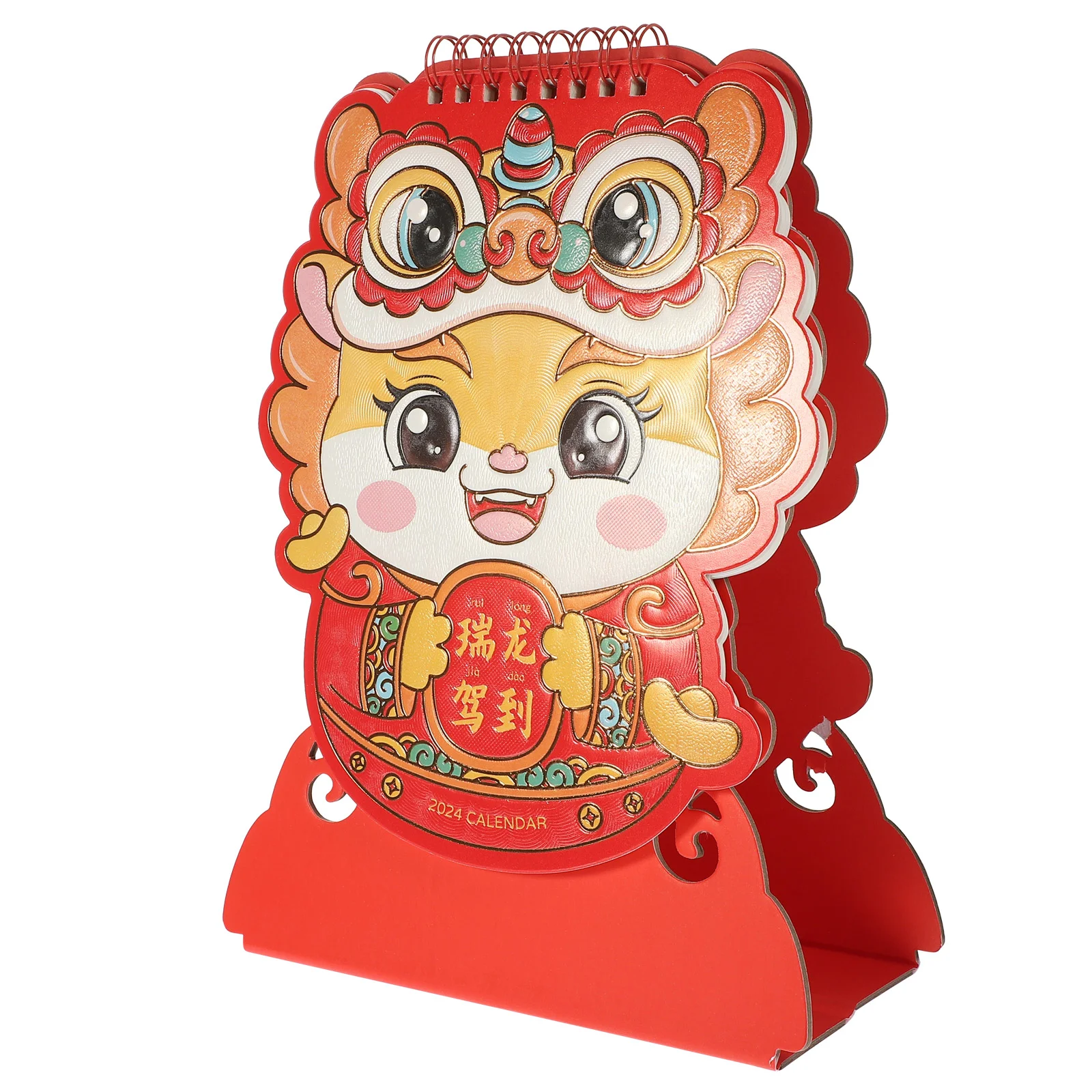 Мультяшный ежемесячный календарь настольный стол для офиса Настольная