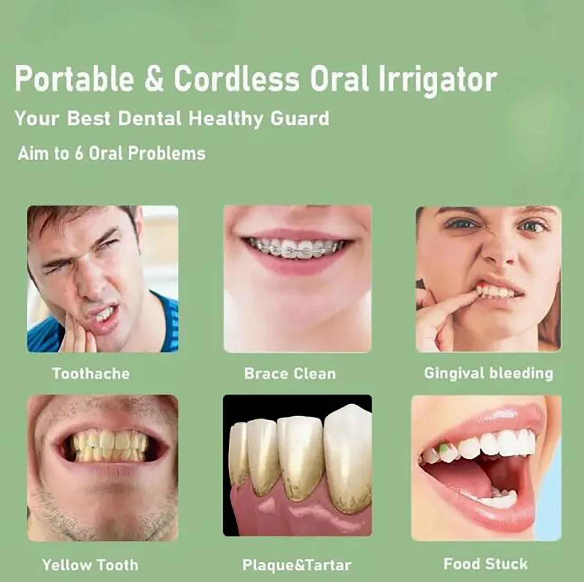 Портативный Интеллектуальный Электрический Ирригатор Для Полости Рта С Водной