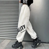 hip hop sweatpants joggers women autumn harajuku high wasit harem panst jogging korean style baggy trousers streetwear emo urban