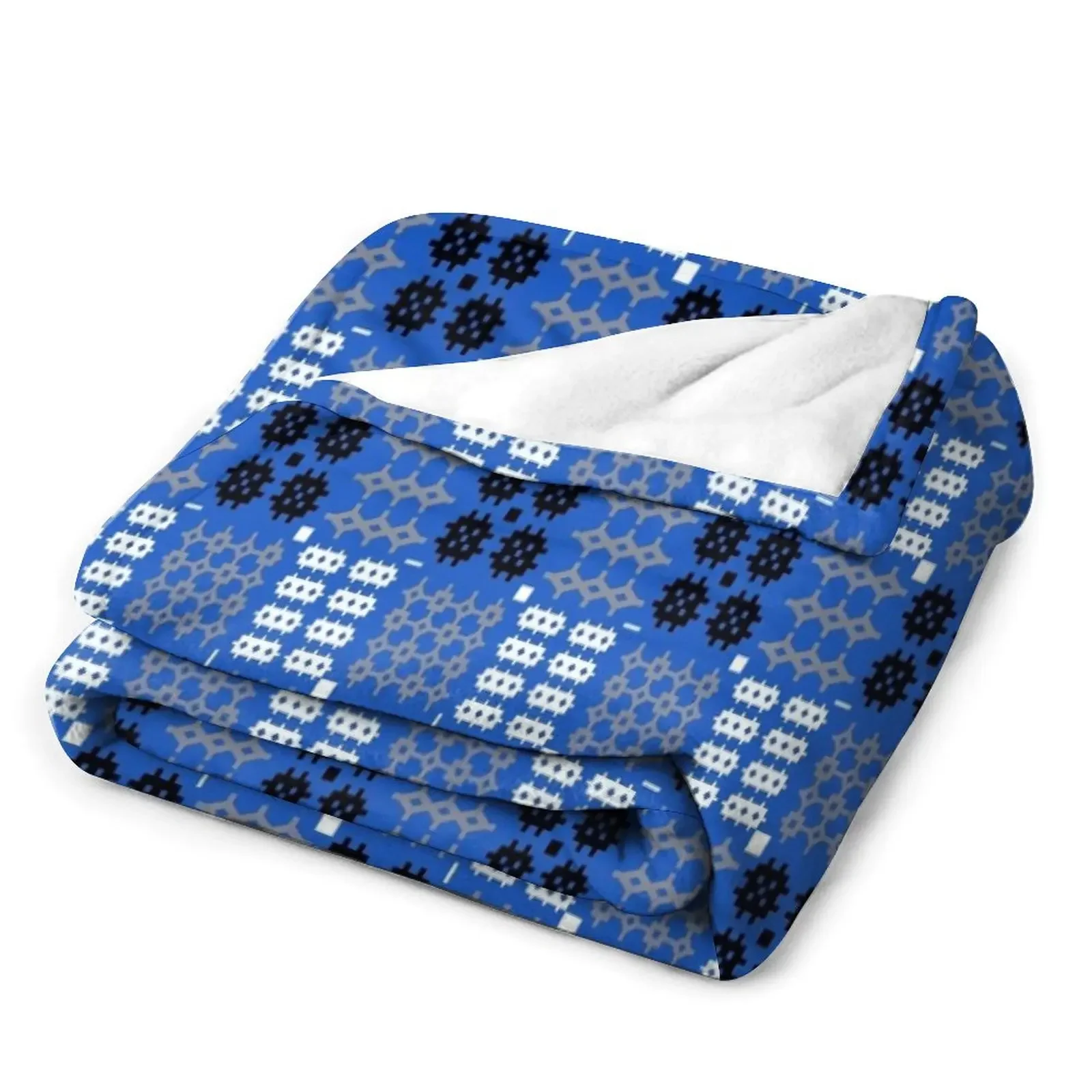 Валлийский гобелен с рисунком Carthen Cymraeg Cymreig (синий) декоративное одеяло для