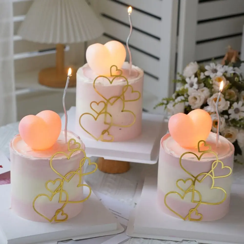 

7Pcs Acrylic Wedding Cake Topper Gold Wedding Cake Toppers Bride and Groom