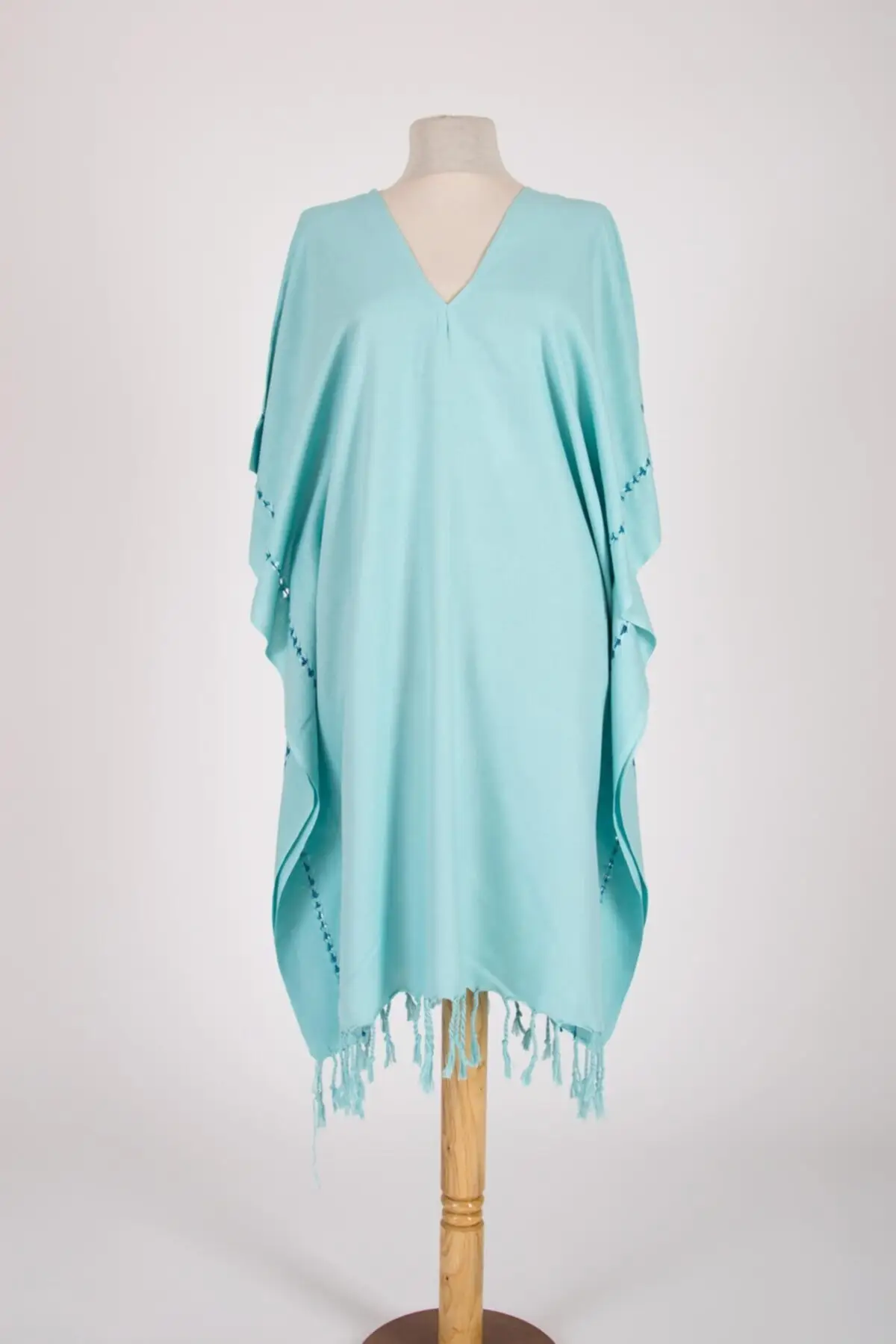 

Beach Towel Layla V-Neck Dress Green Soft Textured Water Absorbing Quick Dry