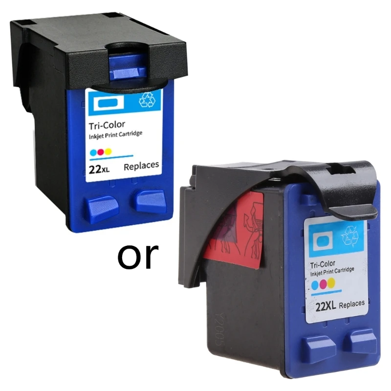 

Remanufactured 21XL 22XL Cartridge Black Color, Tri-Color Replacement for HP 21 22 for HP Deskjet F2180 F2280 F4180 E65C
