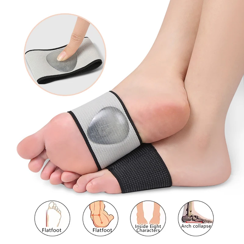 

Arch Pad Support Insoles for Flat Foot Correction High Arch Cushioning Plantar Fasciitis Pain Relief Foot Pads Orthopedic Insole