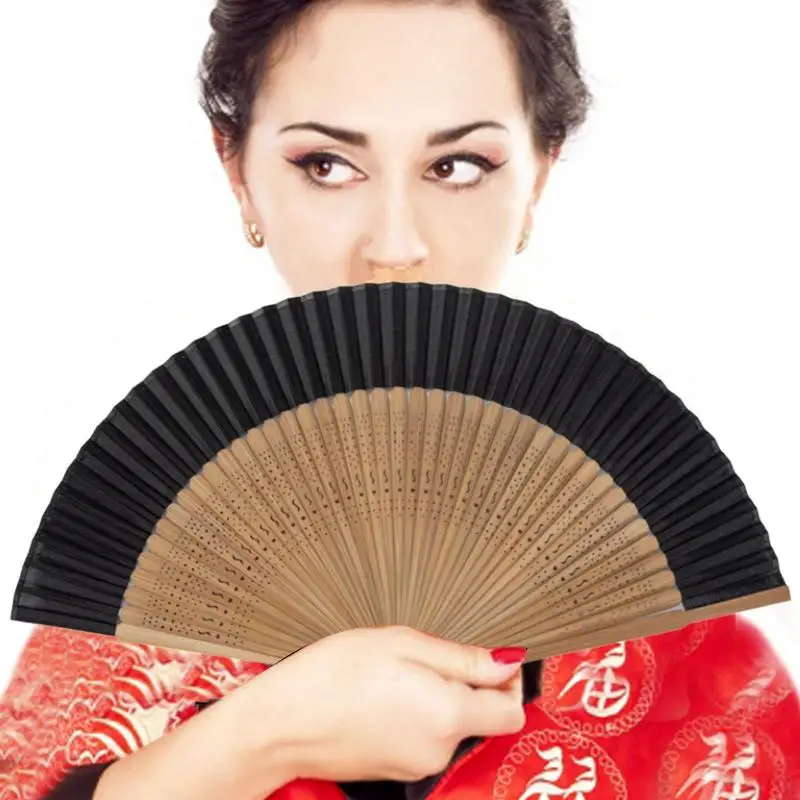 

Маленький складной Ручной Веер, ручной Шелковый вырез, складной веер с кисточкой в китайском японском винтажном стиле для стены для косплея