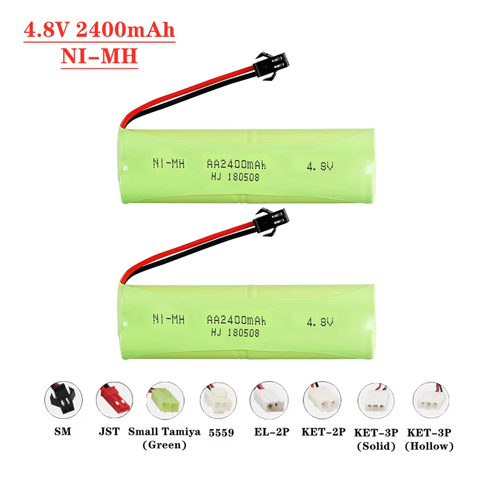 Высокоскоростная никель-металлогическая батарея 4 8 В 2400 мАч для