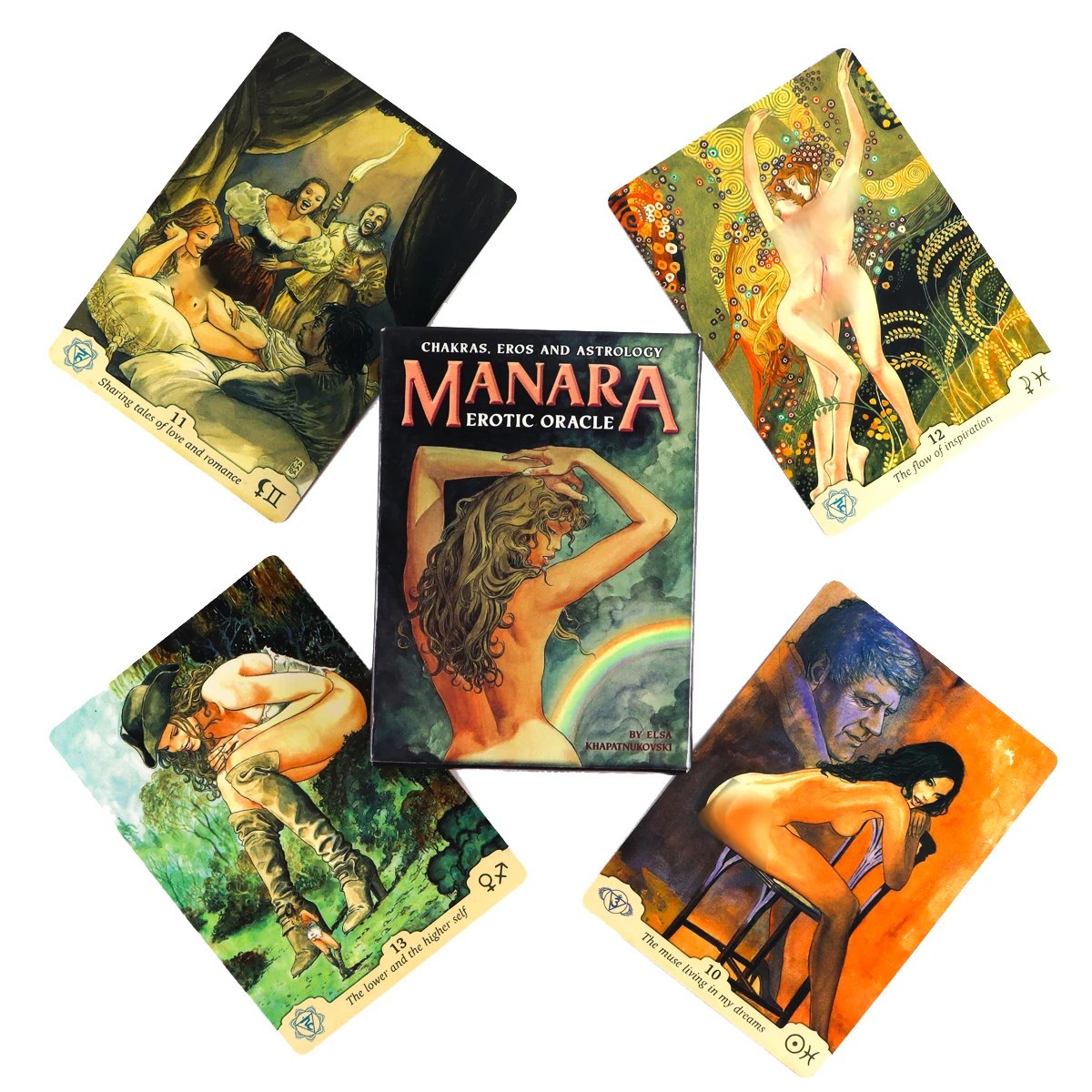 отсканированные фото голая Manara эротические карты с изображением оракла, настольная игра для отдыха, высокое качество, пророчество, таро, колода с руководством в формате PDF | AliExpress