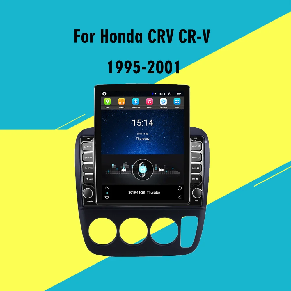 

2 Din 9.7" Tesla Screen Autoradio For Honda CRV CR-V 1995-2001 Car Multimedia Player GPS Navigator Android Stereo Head Unit