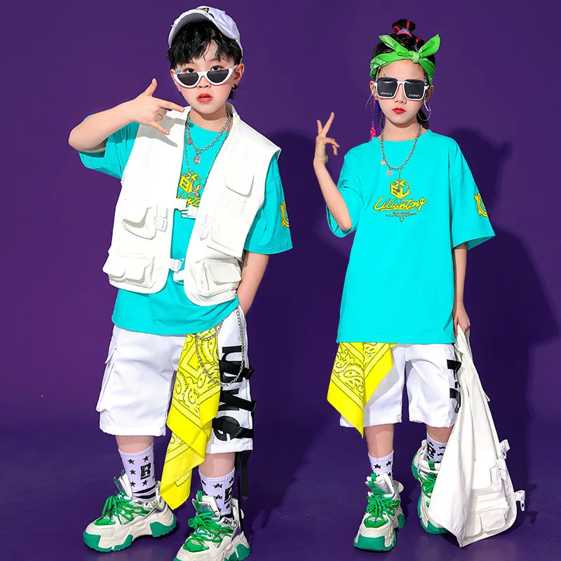 

Просторная футболка для мальчиков и девочек в стиле хип-хоп