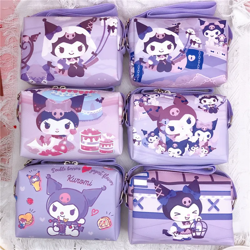 

Cartoon Kulomi Large-capacity Three-dimensional One-shoulder Storage Bag Cute Children's Students Travel Cross-body Bag