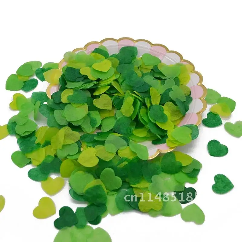 Разноцветные конфетти в форме сердца для свадебного декора надувные шары