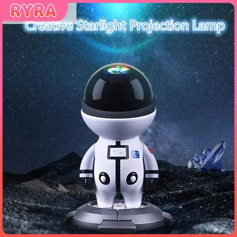 

Astronaut Atmosphere Light Starlight Remote Dimming Night Lamp 15.3x15.3x23.5cm Home Decorative Decoration Light New Led 5w