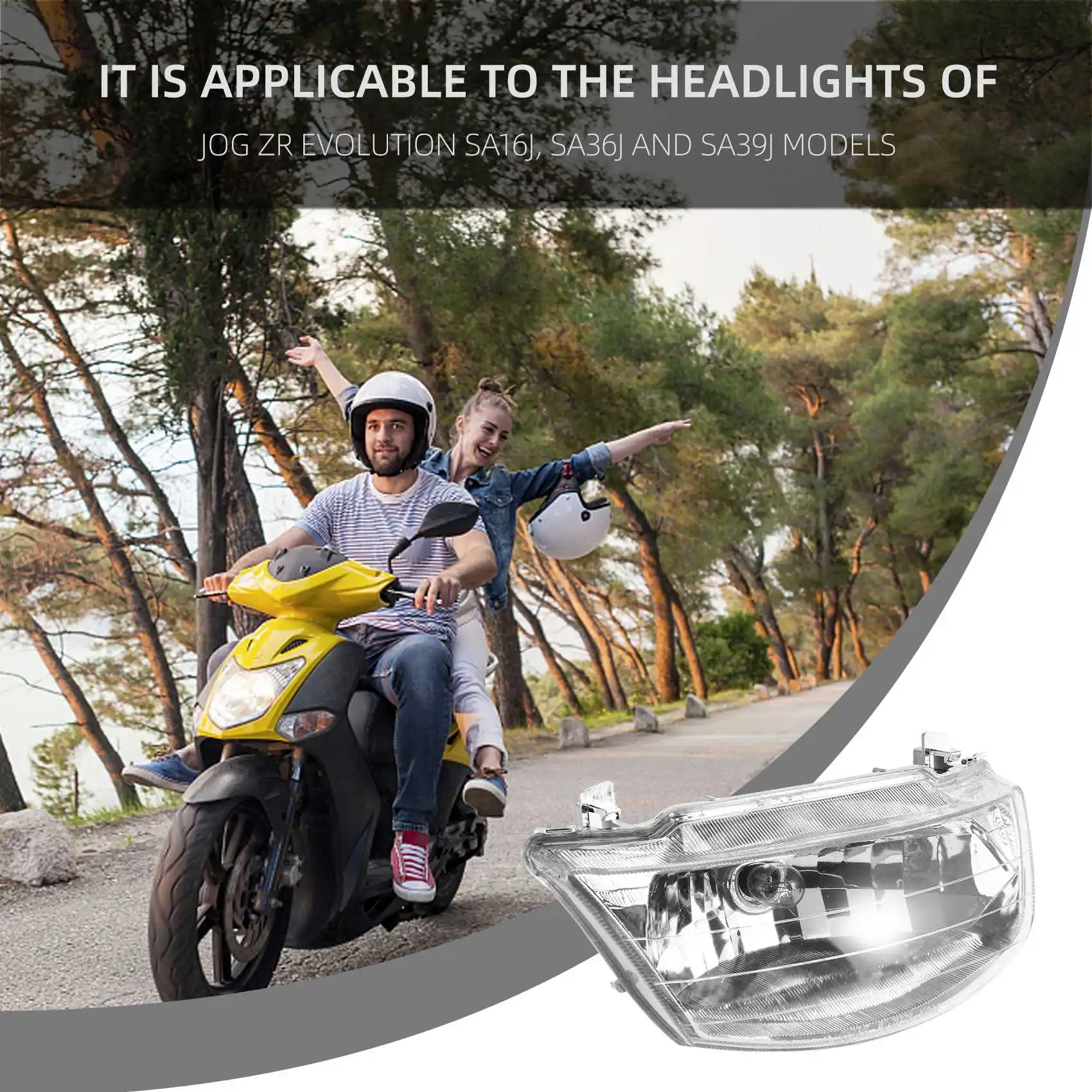 Мотоциклетная фара в сборе для Yamaha JOG ZR EVOLUTION SA16J SA36J SA39J
